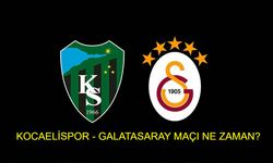 KOCAELİSPOR - GALATASARAY MAÇI NE ZAMAN? Kocaelispor - Galatasaray maçı saat kaçta, hangi kanalda, şifresiz mi?