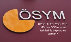 2026 ÖSYM sınav takvimi duyuruldu mu? KPSS, ALES, YDS, YKS, MSÜ ve DGS oturum tarihleri ile başvuru ne zaman?