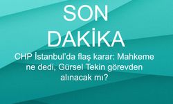 Son dakika! CHP İstanbul’da flaş karar: Mahkeme ne dedi, Gürsel Tekin görevden alınacak mı?