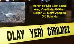 Mersin’de Şok Eden Kaza! Araç Viyadükte, Gökhan Belşen 30 Metre Aşağıda Ölü Bulundu