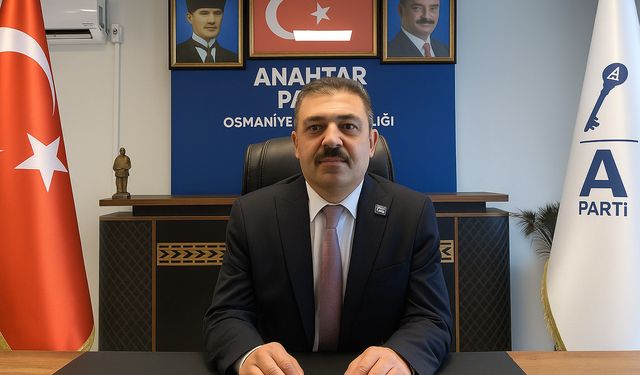 Anahtar Parti Osmaniye İl Başkanı Mehmet Aslan, 10 Kasım’da Atatürk’ü Anma Mesajını Yayımladı
