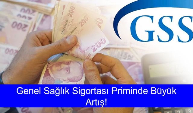 Genel Sağlık Sigortası Priminde Büyük Artış: Vatandaşın Aylık Ödemesi 1560 Liraya Yükseldi