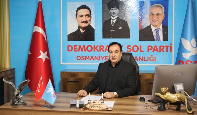 Mahmut Han Kimdir? Dsp Osmaniye İl Başkan Adayı Mahmut Han Aslen Nereli, Kaç Yaşında ve Mesleği Ne?