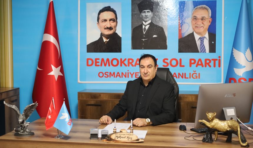 Mahmut Han Kimdir? Dsp Osmaniye İl Başkan Adayı Mahmut Han Aslen Nereli, Kaç Yaşında ve Mesleği Ne?