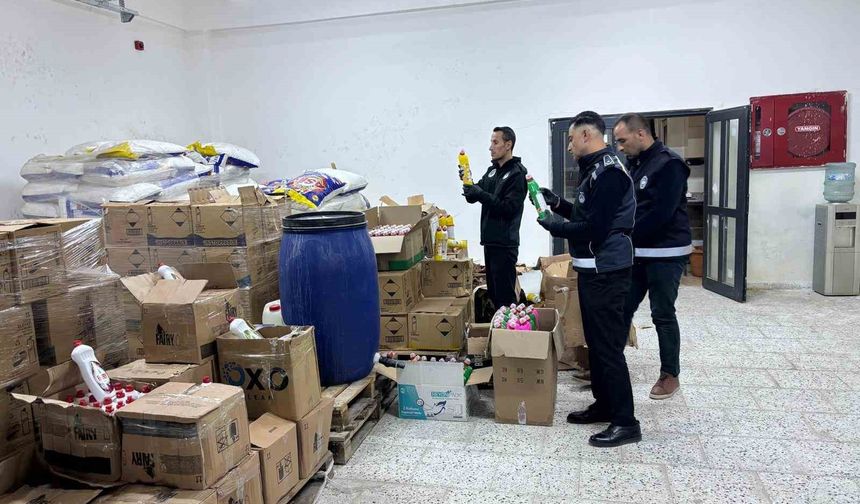 Şanlıurfa Şokta! Ünlü Markaların Birebir Taklidi Sahte Deterjanlar Depolarda Yakalandı