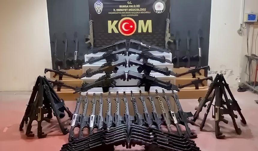 Bursa’da Büyük Operasyon! 118 Ruhsatsız Tüfek Yakalandı, Bir Şüpheli Gözaltında