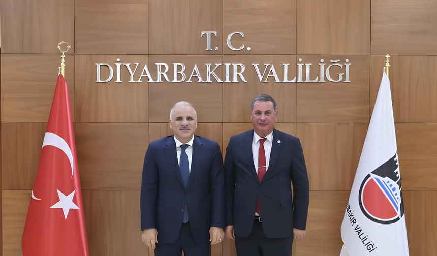DSP Genel Başkan Yardımcısı Ali Artun, Diyarbakır Valisi Murat Zorluoğlu ile Bölgesel Gelişmeleri Görüştü