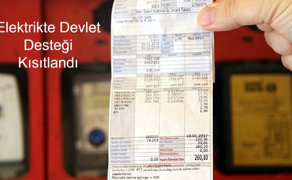 Elektrikte Devlet Desteği Kısıtlandı: Yıllık 4000 KWh Tüketim Limiti Belirlendi, Yüksek Fatura Ödeyenler Dikkat!