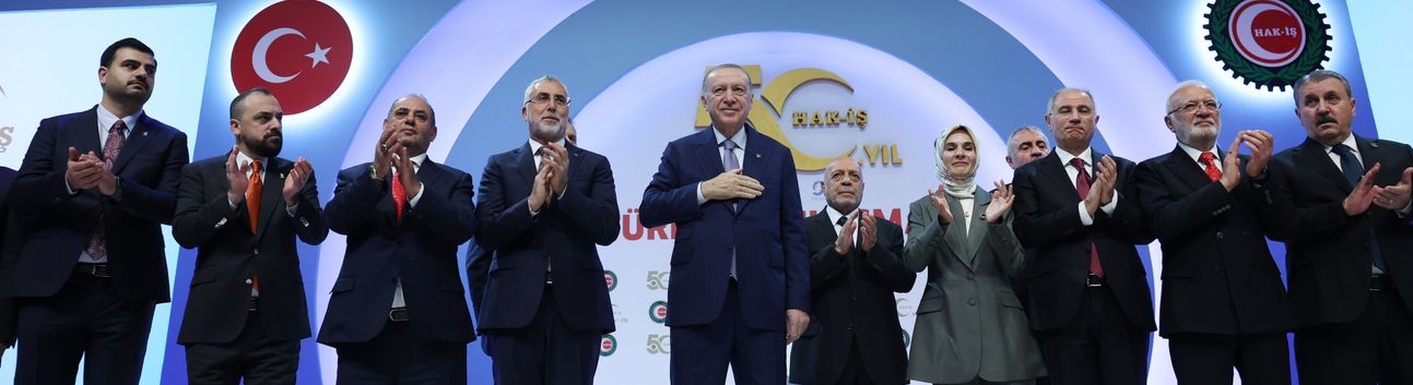 Erdoğan’dan HAK-İŞ’te Tek Haneli Enflasyon ve Emek Mücadelesine Güçlü Mesaj